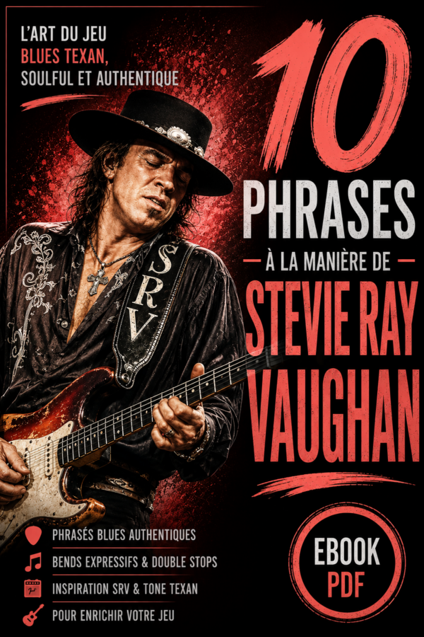 Damien Ossart - 10 Phrases à la manière de Stevie Ray VAUGHAN