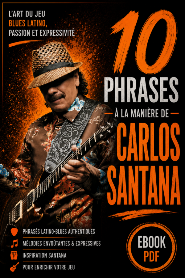 Damien Ossart - 10 phrases à la manière de Carlos SANTANA