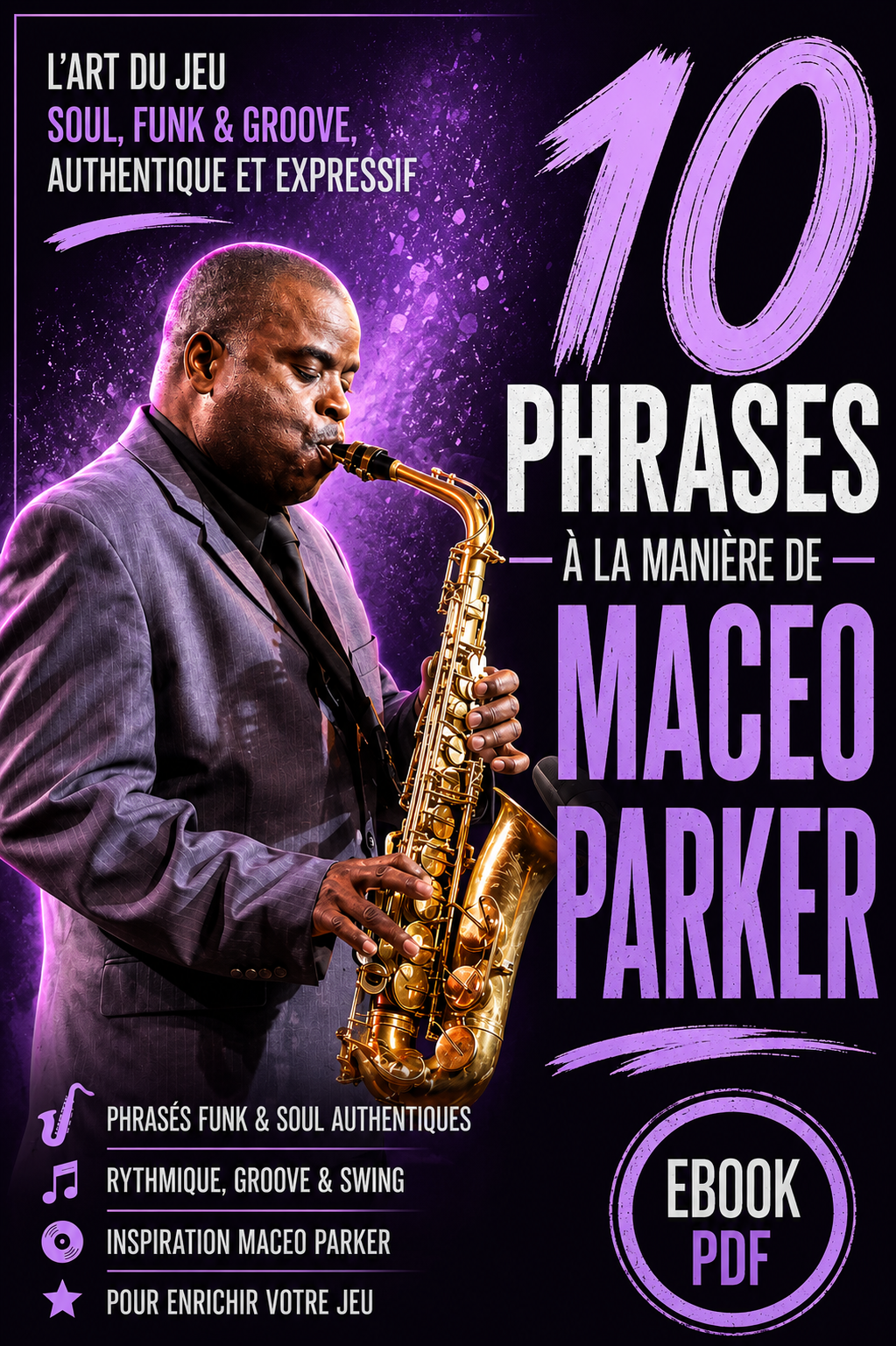 Damien Ossart - 10 phrases à la manière de Maceo PARKER