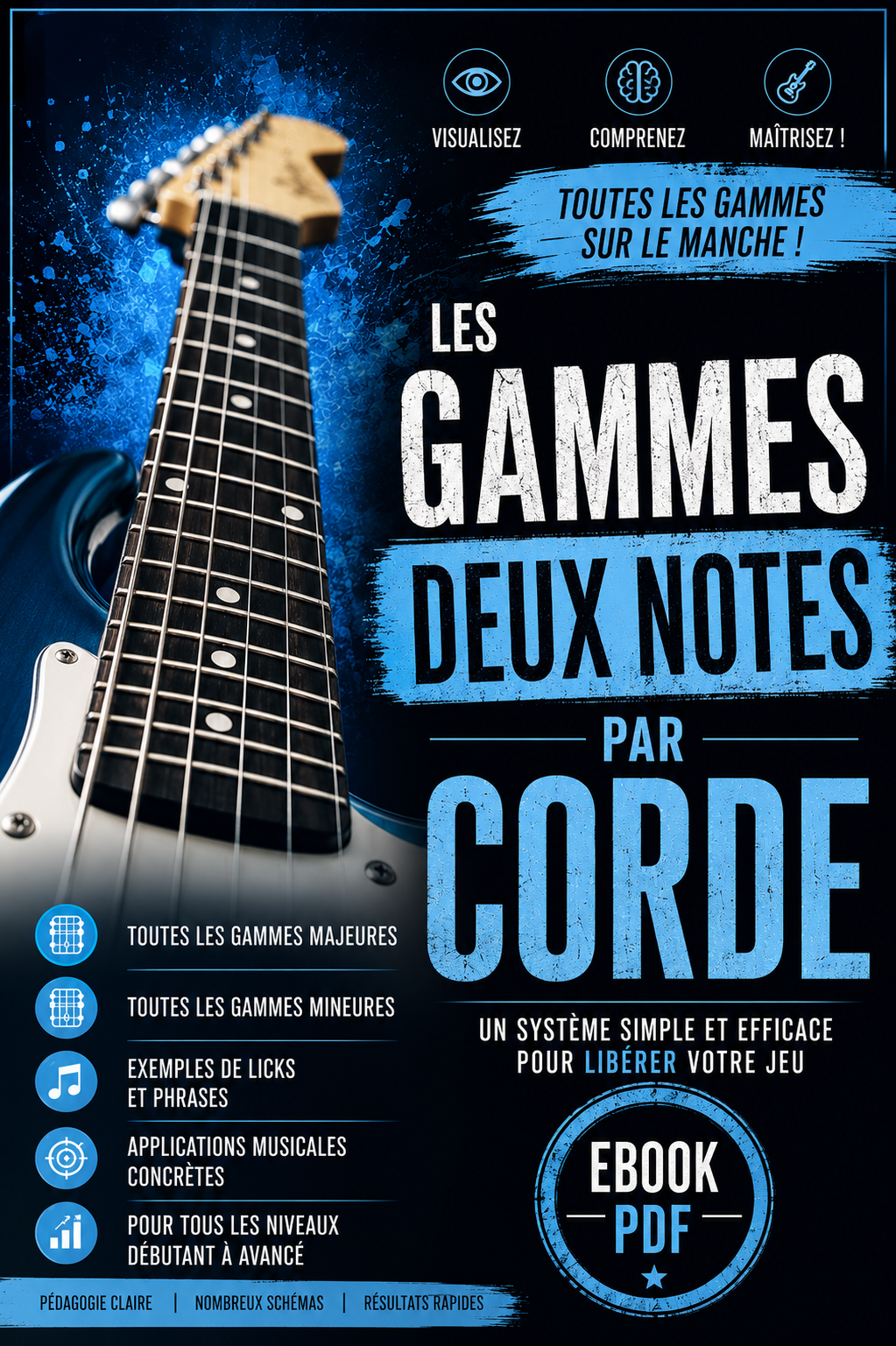 Damien Ossart - Les gammes 2 notes par corde