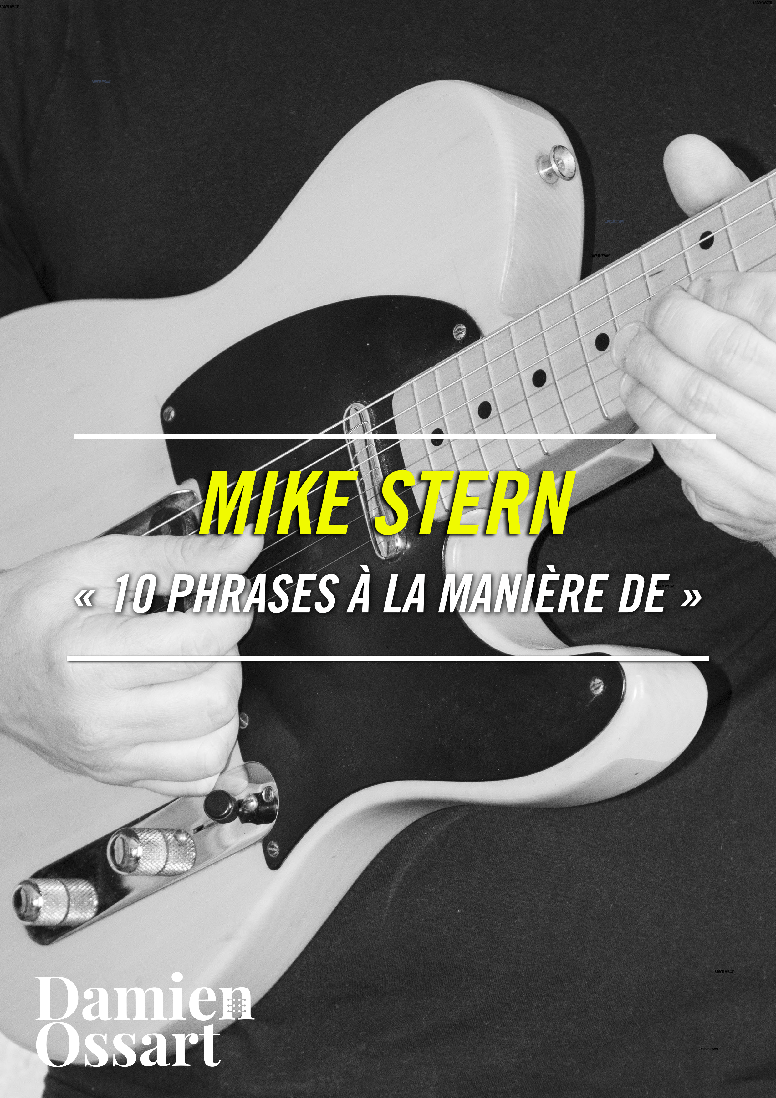 Damien Ossart - 10 phrases à la manière de Mike STERN