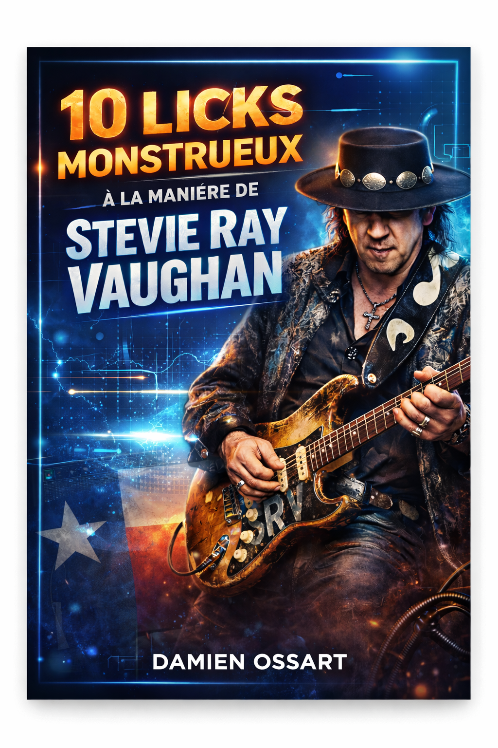 Damien Ossart - 10 Licks Monstrueux à la manière de Stevie Ray Vaughan